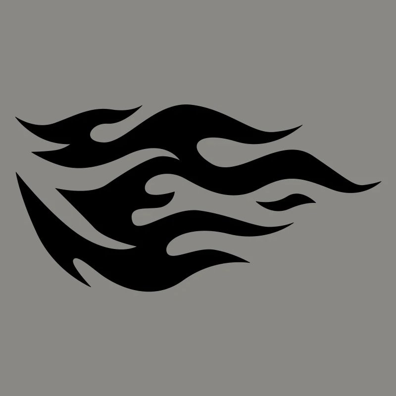 Flammen eines Feuers