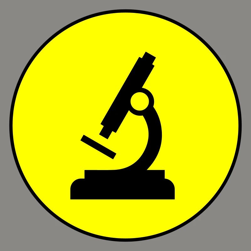 Icône d’icône de microscope