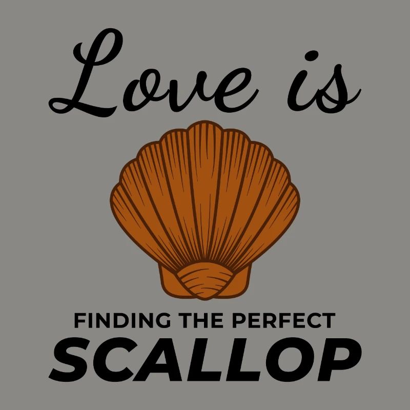 Scallop Seashells Collector Beachcomber Shellfish