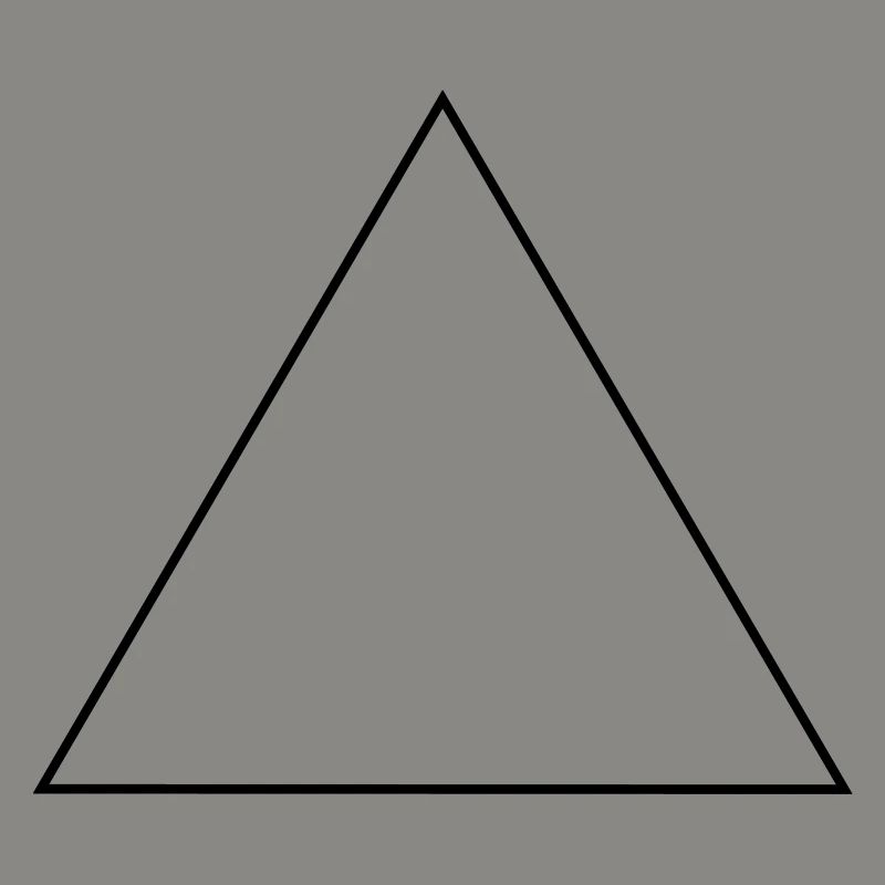 Triangle / / isosceles equilateral / / frame