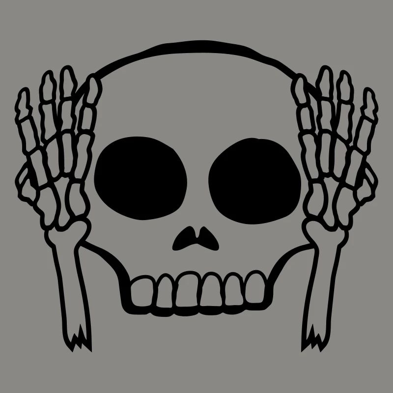 Deaf Skull Hear nothing