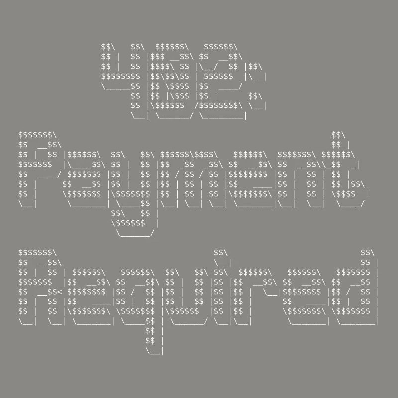 402 Payment Required - ASCII cool coder design