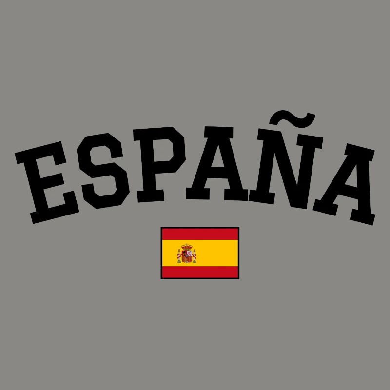 Drapeau espagnol Noir