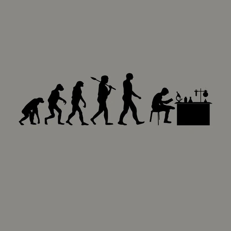 Chemist evolution chemistry gift