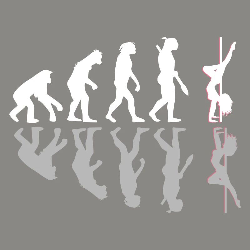Pole Dance Evolution Geschenk Schatten