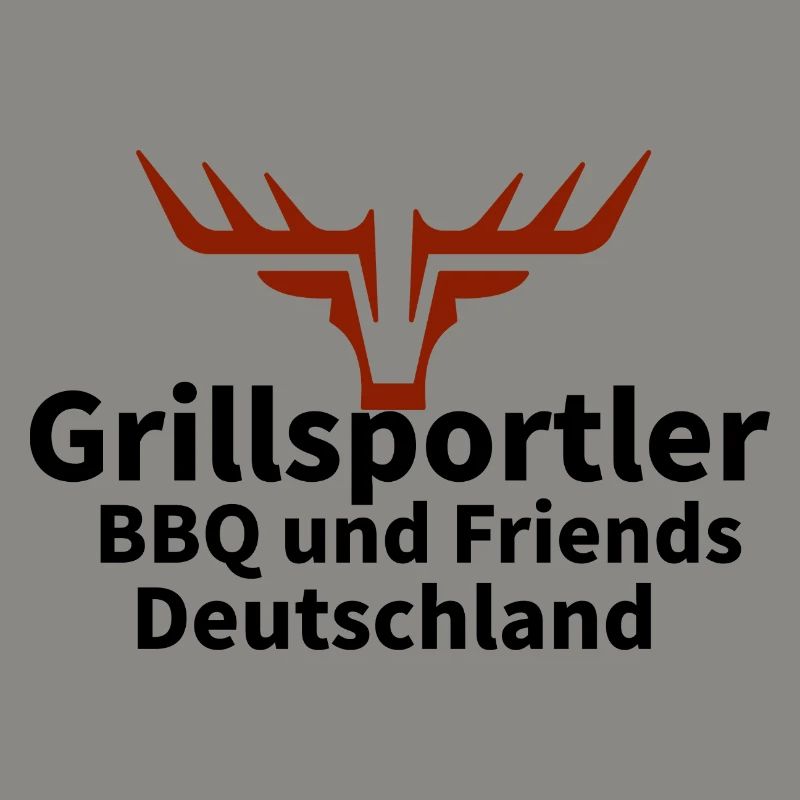Hirschkopf Silhouette Rust