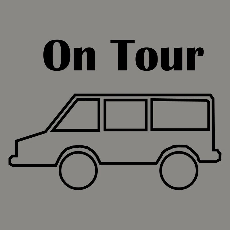 On tour with car