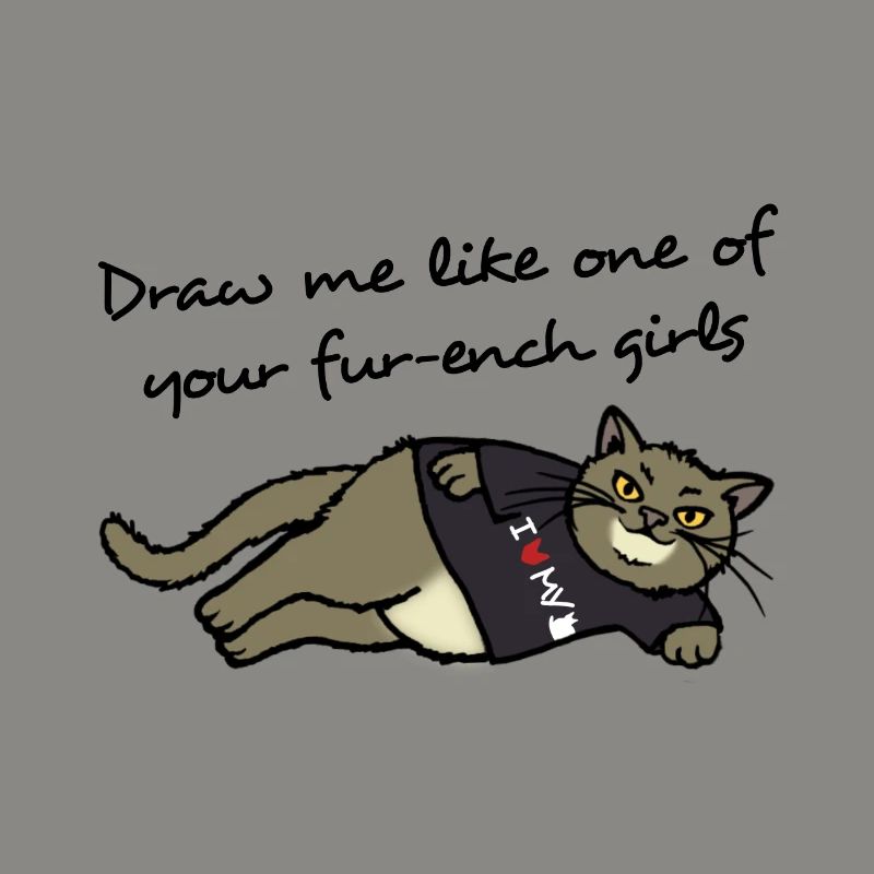 Dessine-moi comme l’une de tes filles ronronnantes
