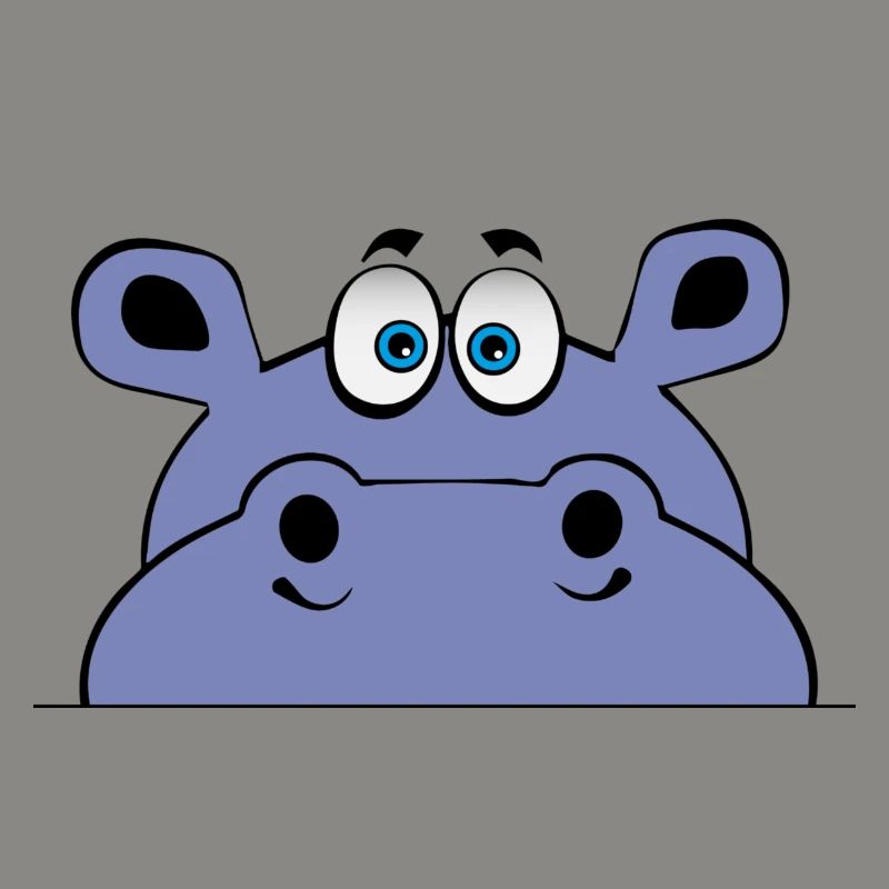 nilpferd hippo junge sohn geschenk tier