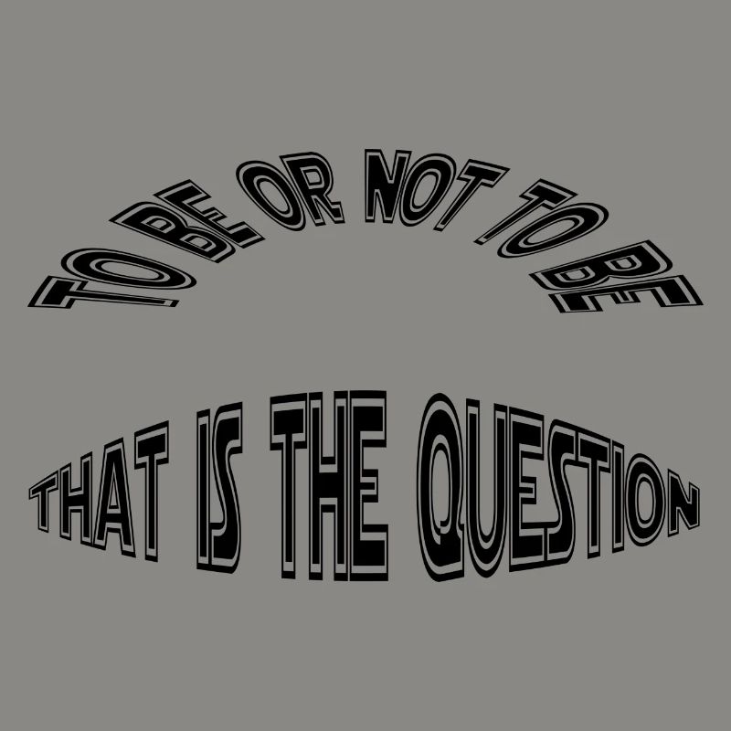 to be or not to be - sein oder nicht sein