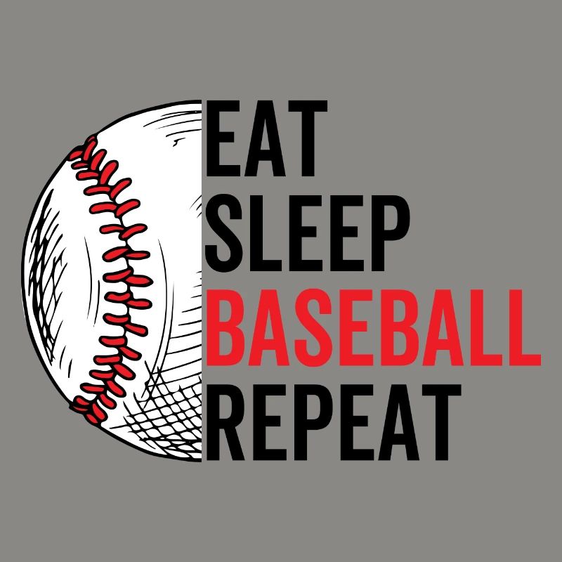 Manger dormir Baseball Répéter