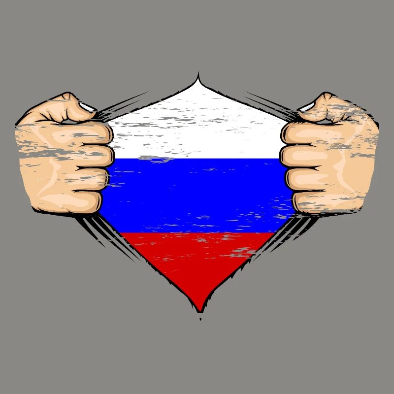 Conception du drapeau de la Russie utilisée