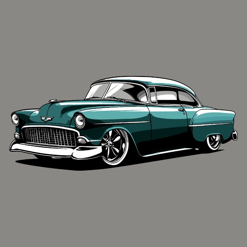 Conception de voitures classiques vintage