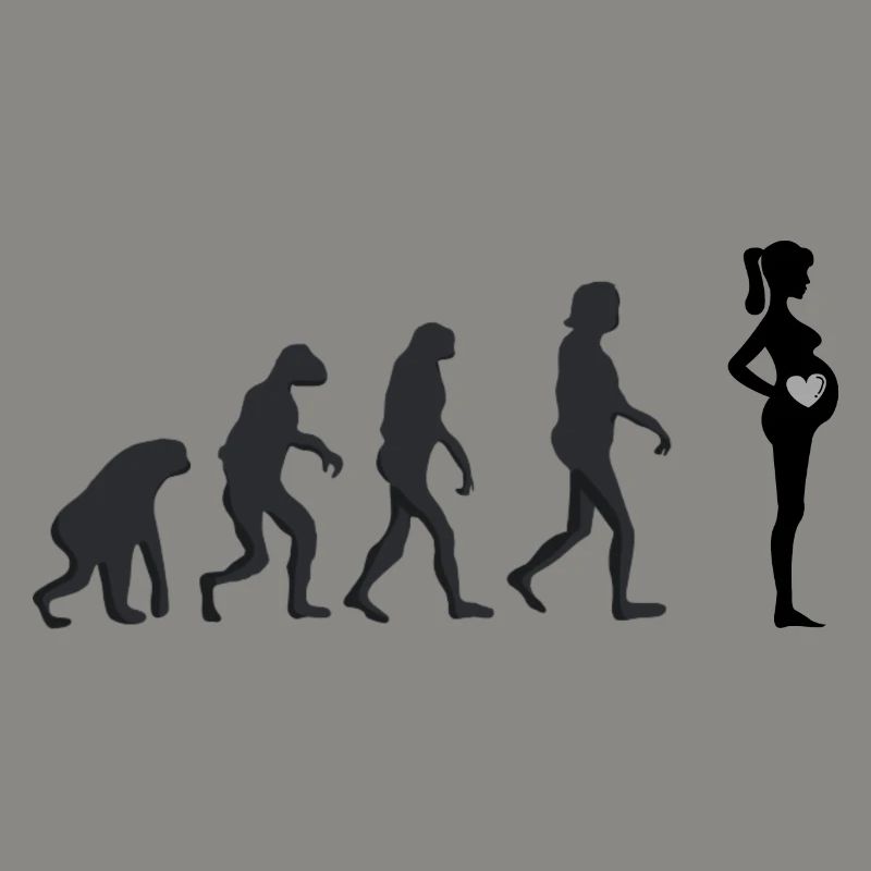 Enceinte - Évolution humaine