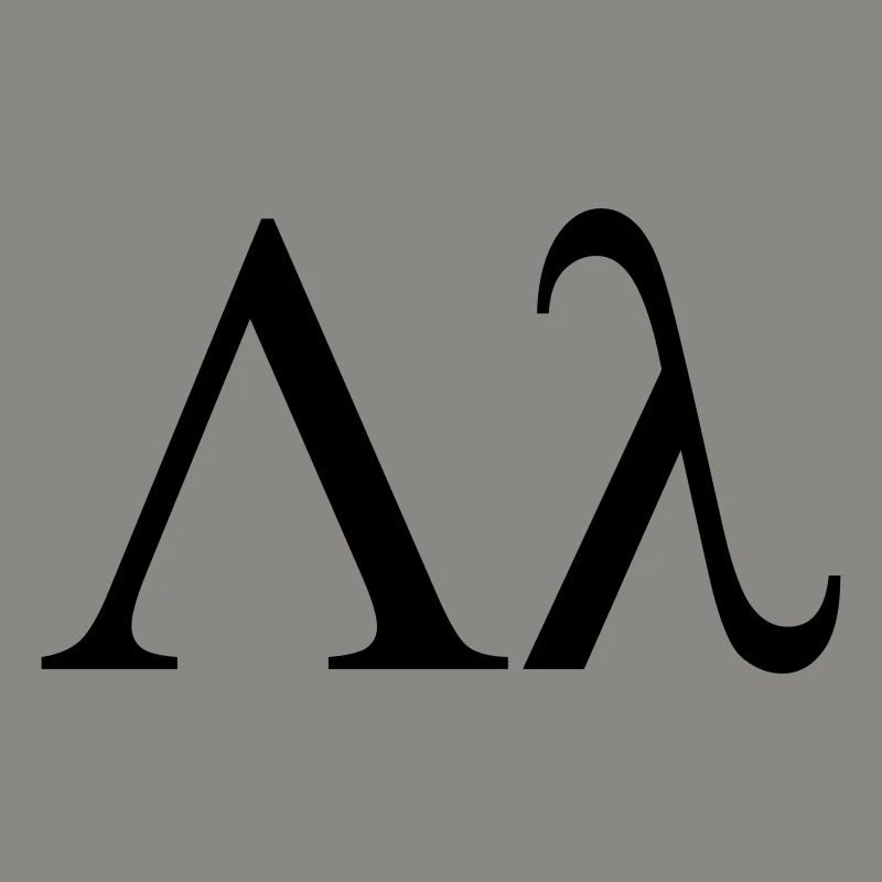 Lambda griechischen Buchstaben Bruderschaft von