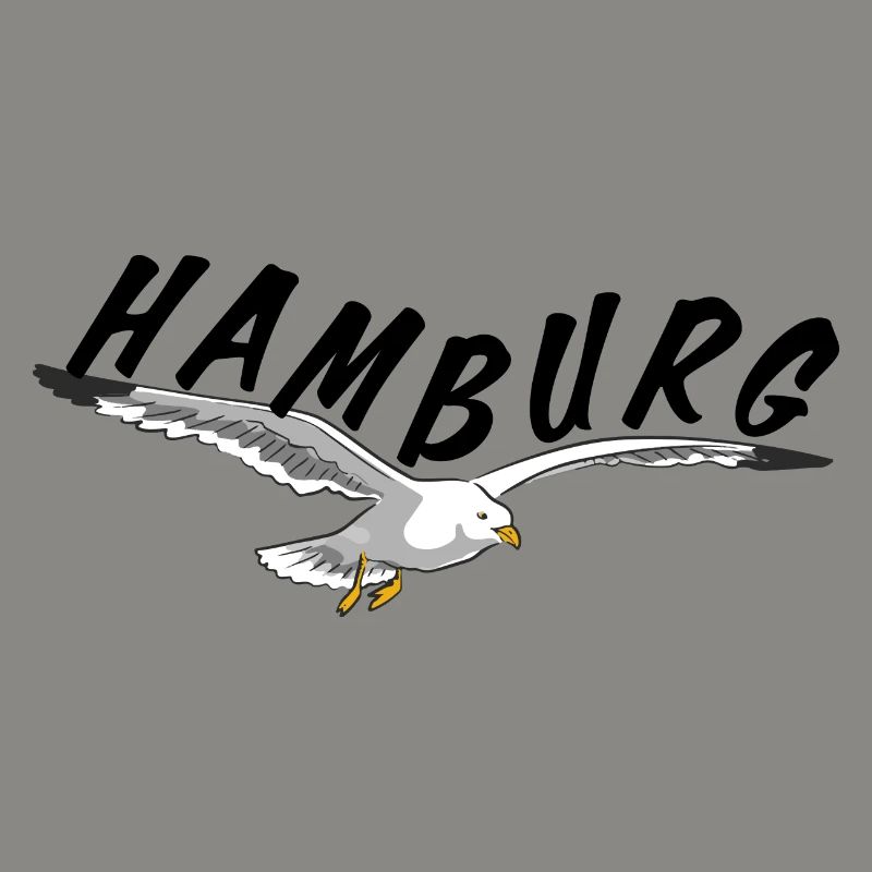 Hambourg sur Seagull - noir