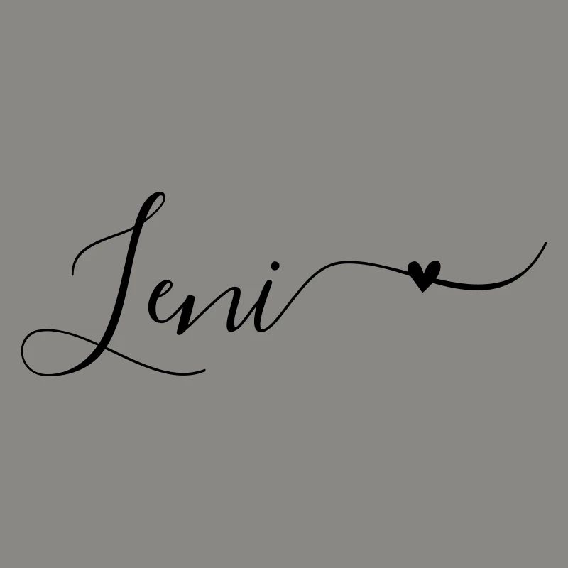 Leni Prénom Décoratif