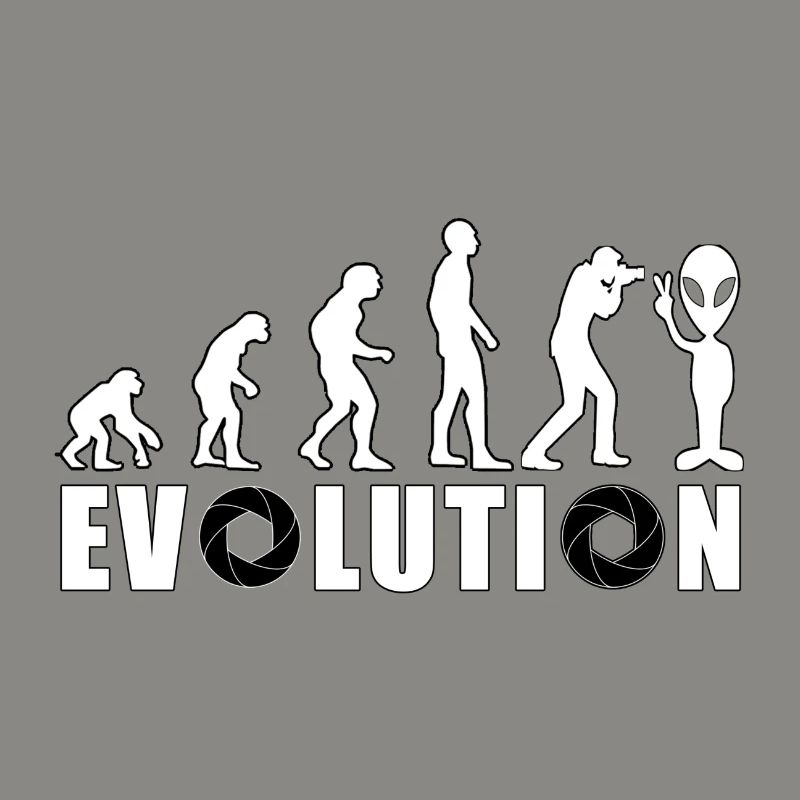 EVOLUTION PHOTOGRAPHY Photo Alien Camera Gift