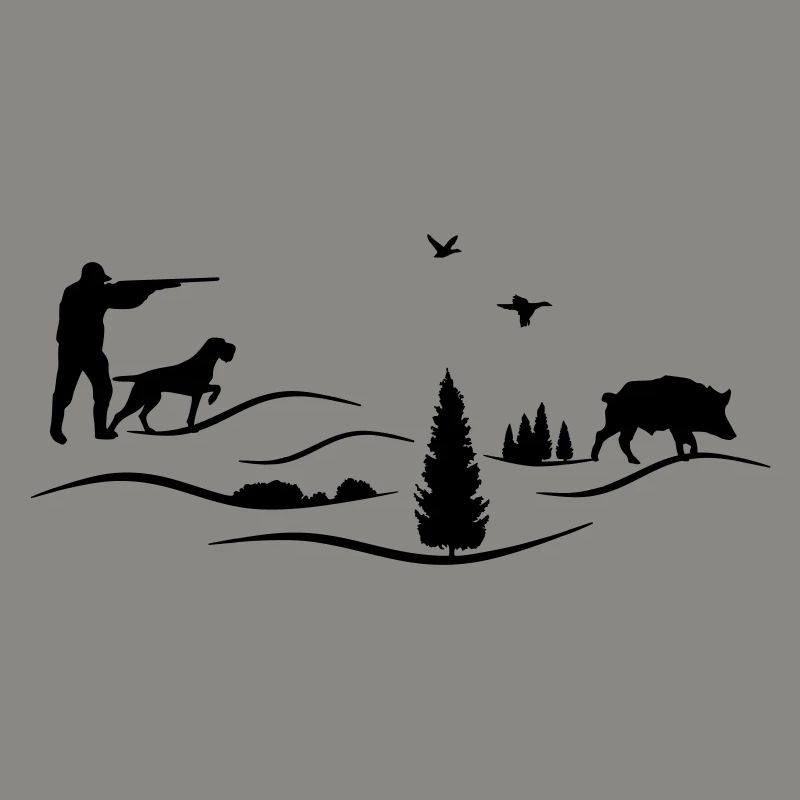 Hunter German Wirehaired Pointer