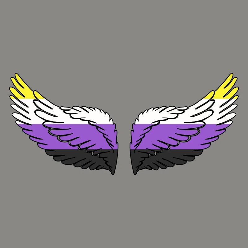 Wing Nonbinary Non-Binary Gender Nonbinary