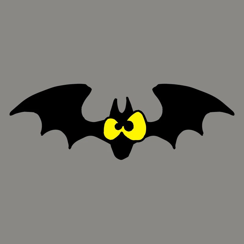 Staring Bat - Two Color Design