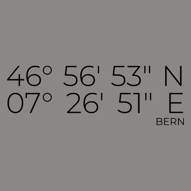 Coordinates Bern