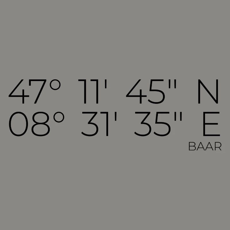 Coordinates Baar
