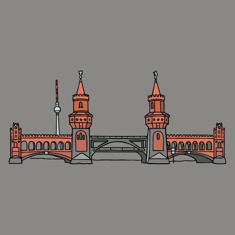 Oberbaum Bridge BERLIN c