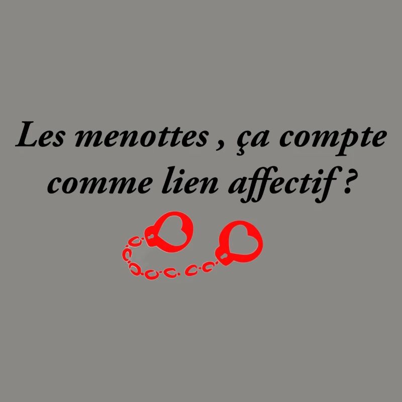 Les menottes ça compte comme lien affectif