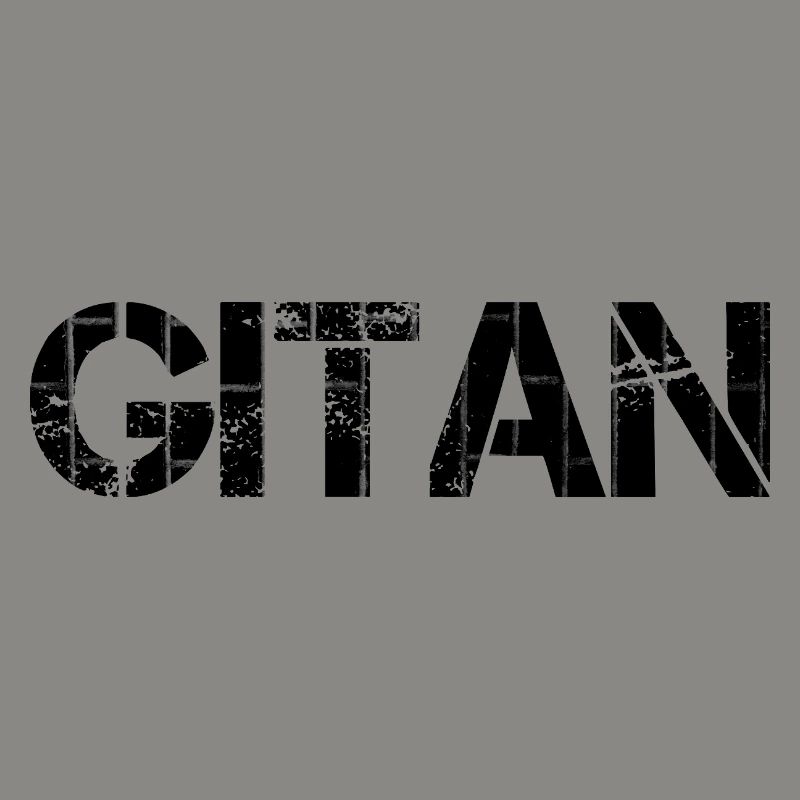 Gitan usé brique brun