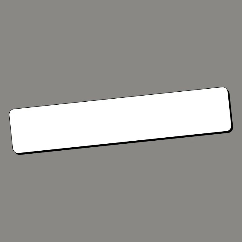 Writing Field Round Corners | Shade | Vector graphics