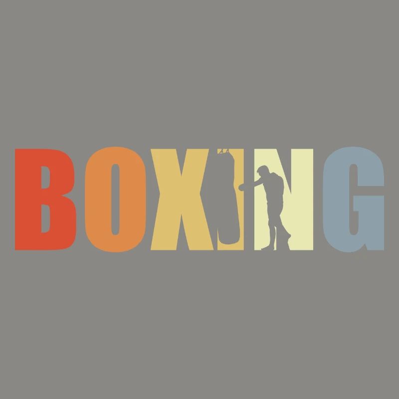 Boxe Vintage Look
