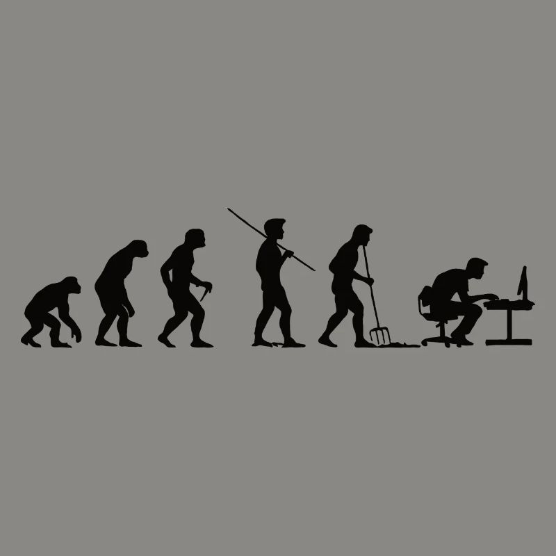 Programmierer Evolution Informatiker Entwickler