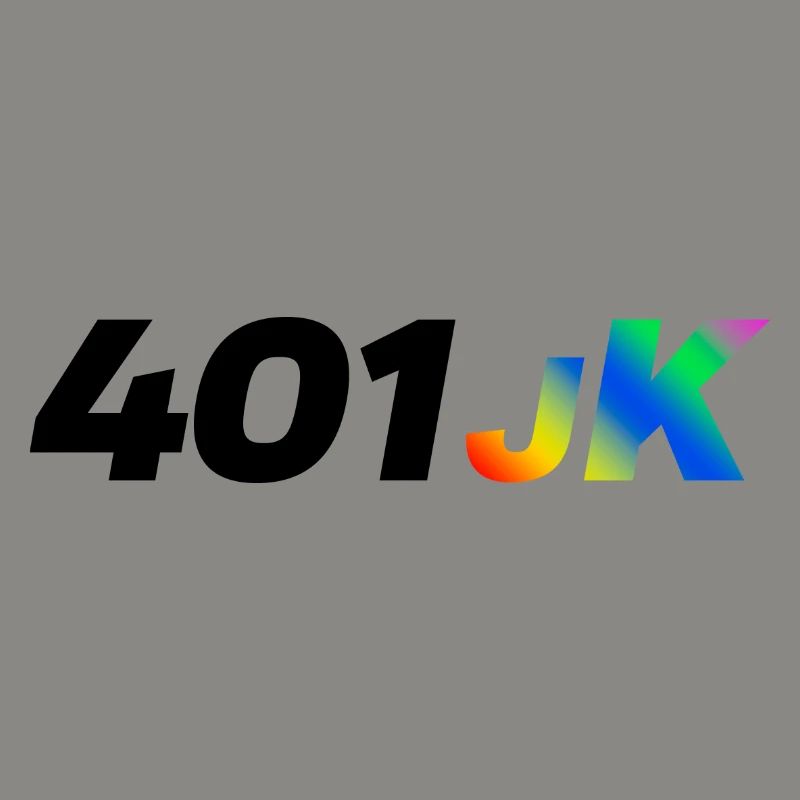 401JK Rainbow Gradient