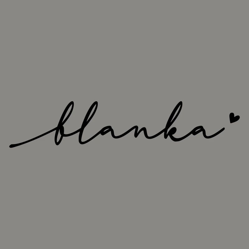 Blanka Cursive Name