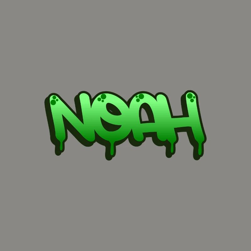 Graffiti Name Noah
