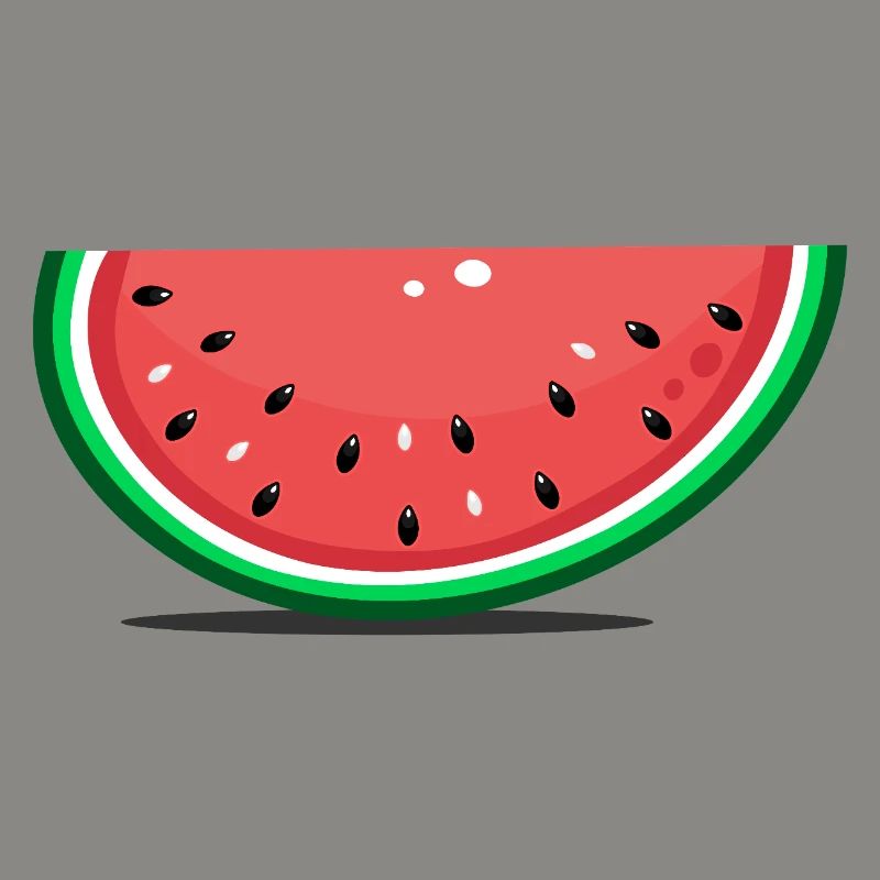 Tranche de design de pastèque