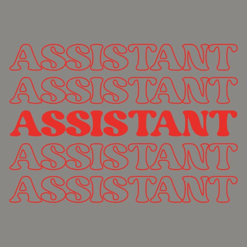 Assistante Assistante Assistante Aide Supportrice