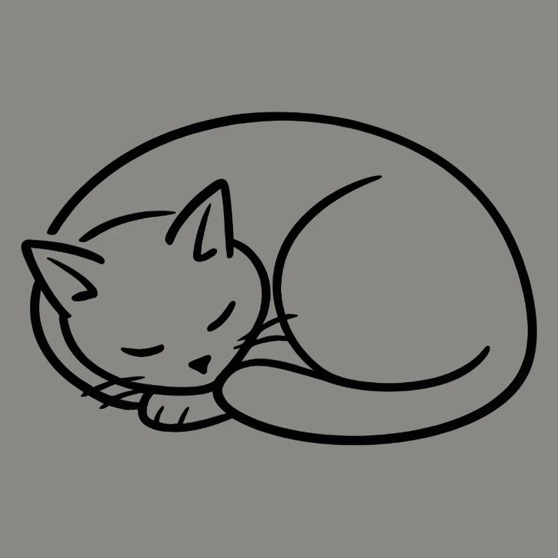 Étude de la lignée du chat endormi