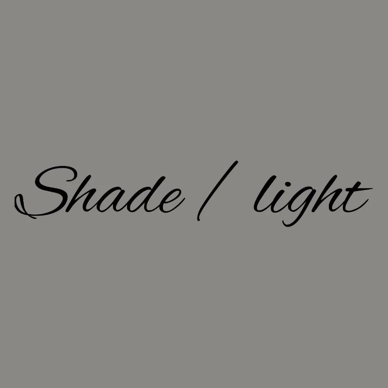 Shade and light