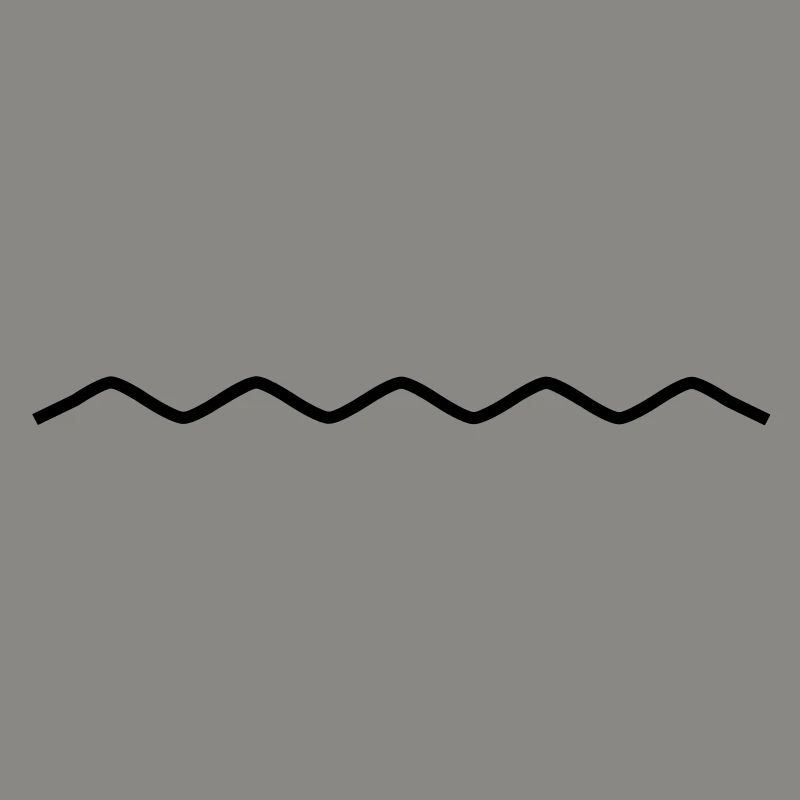 sinuous line