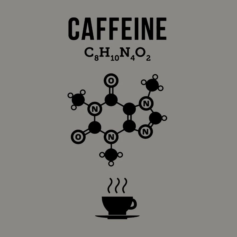 Coffee - Chemistry Caffeine Molecules Caffeine