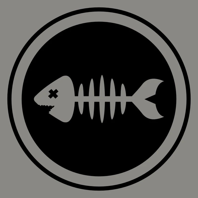 Fish Symbol Bone Bone