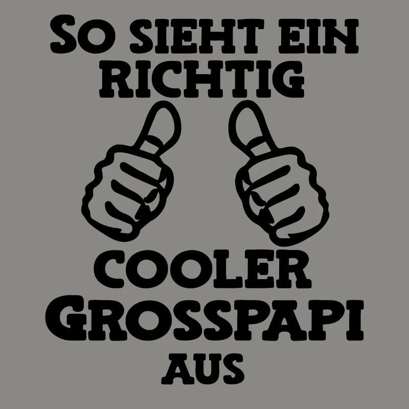 So sieht ein cooler Grosspapi Opa Schweiz