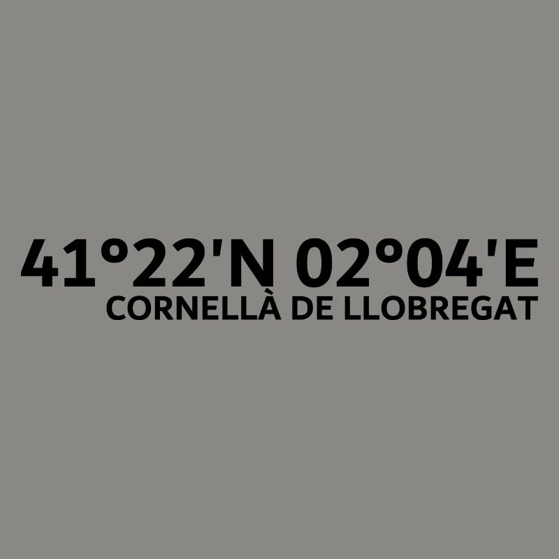 Cornellà de Llobregat coordinates