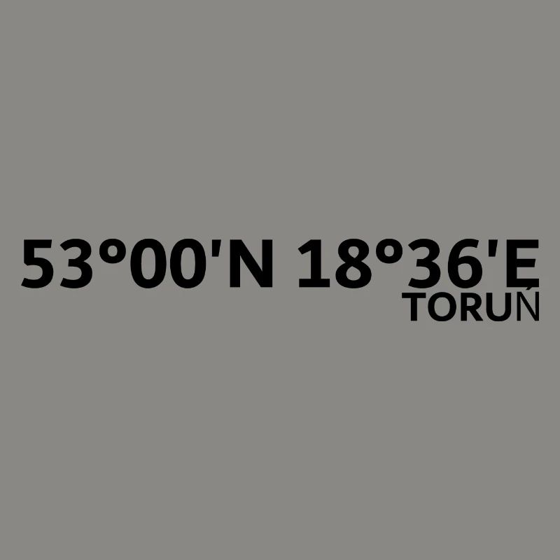 Coordonnées de Toruń