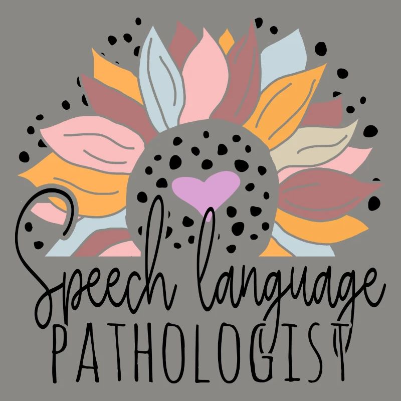 Cute Sunflower Speech Language Pathologist