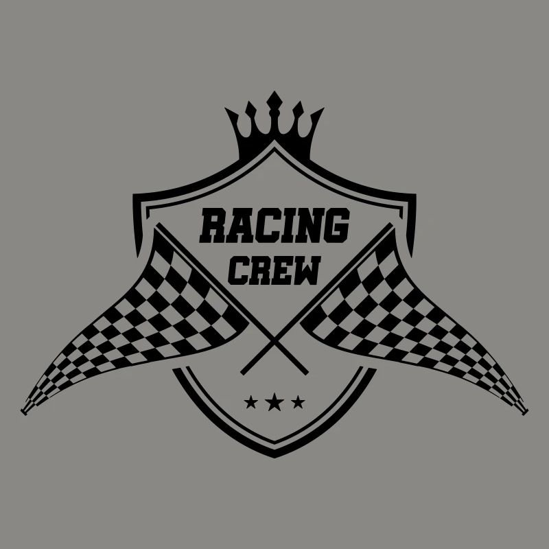 drapeau de course symbole drapeau équipe