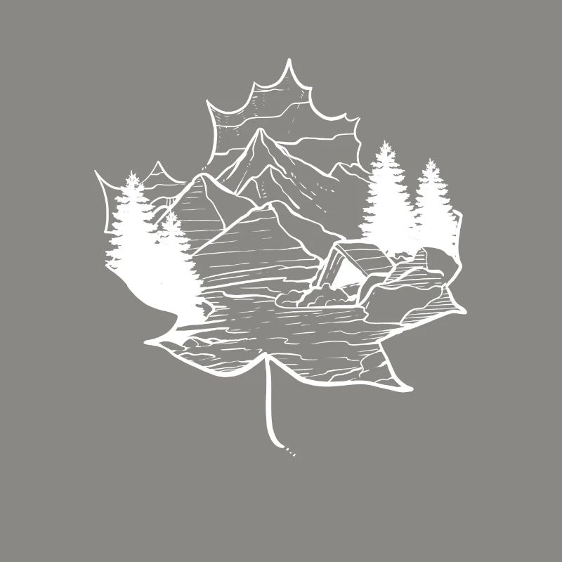 Ahorn-Wald Reisende oder Scout Geschenk
