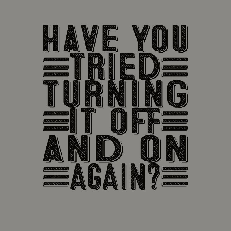 Programmierer Support Tech Admin Spruch Lustig